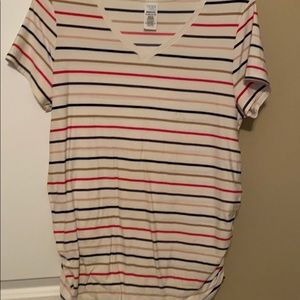 Maternity tank 2 barely noticeable spots as shown